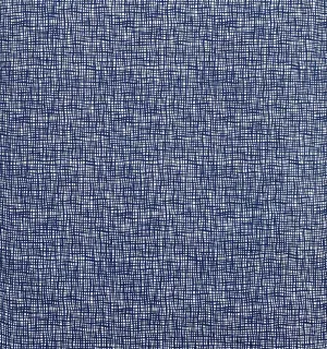 Navy Blue and White Weave Look Fabric, Item No. 20471