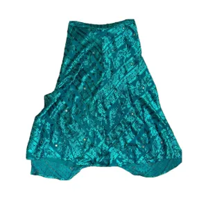 NEW Elegant Boho SOFT SURROUNDINGS Teal Women's Skirt