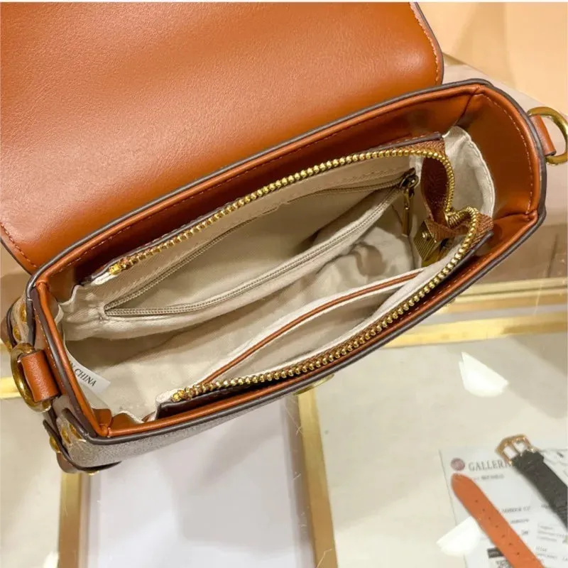 New Minimalist & Fashionable Small Handbag – Contrasting Color Women’s Crossbody Bag, High-End Portable Box Bag