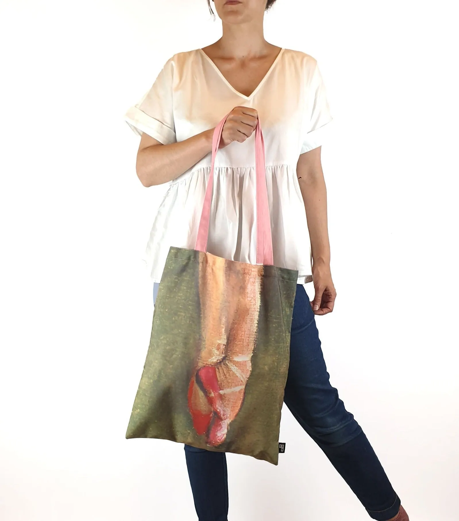 NGV unique print tote bag