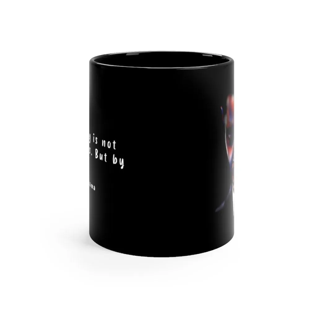 Obama | All-American President | Quote | Black Coffee Mug