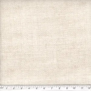 Off White Burlap LOOK Cotton Fabric, Item No. 19103