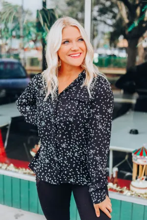 Oh My Stars Top - Black