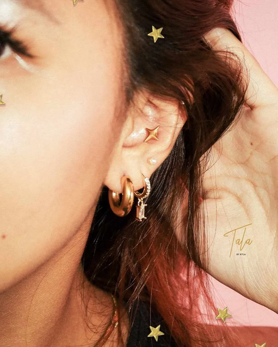 Oriana Hoop Earrings Plus Premium Gift Box