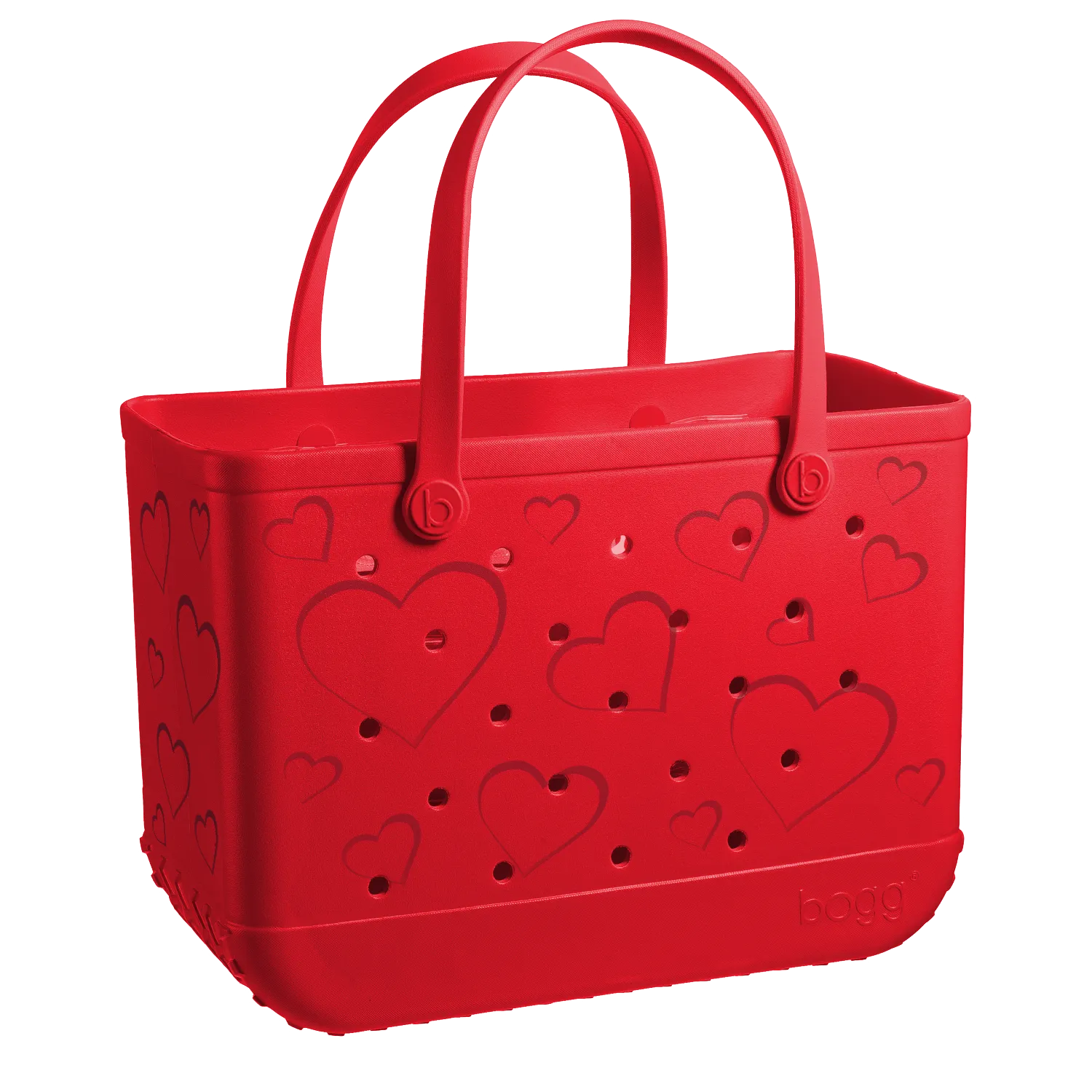 Original Bogg® Bag - Conversation Hearts BRIGHT RED