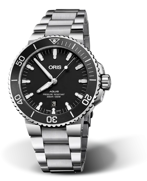 ORIS AQUIS DATE  	01 733 7730 4154-07 8 24 05PEB