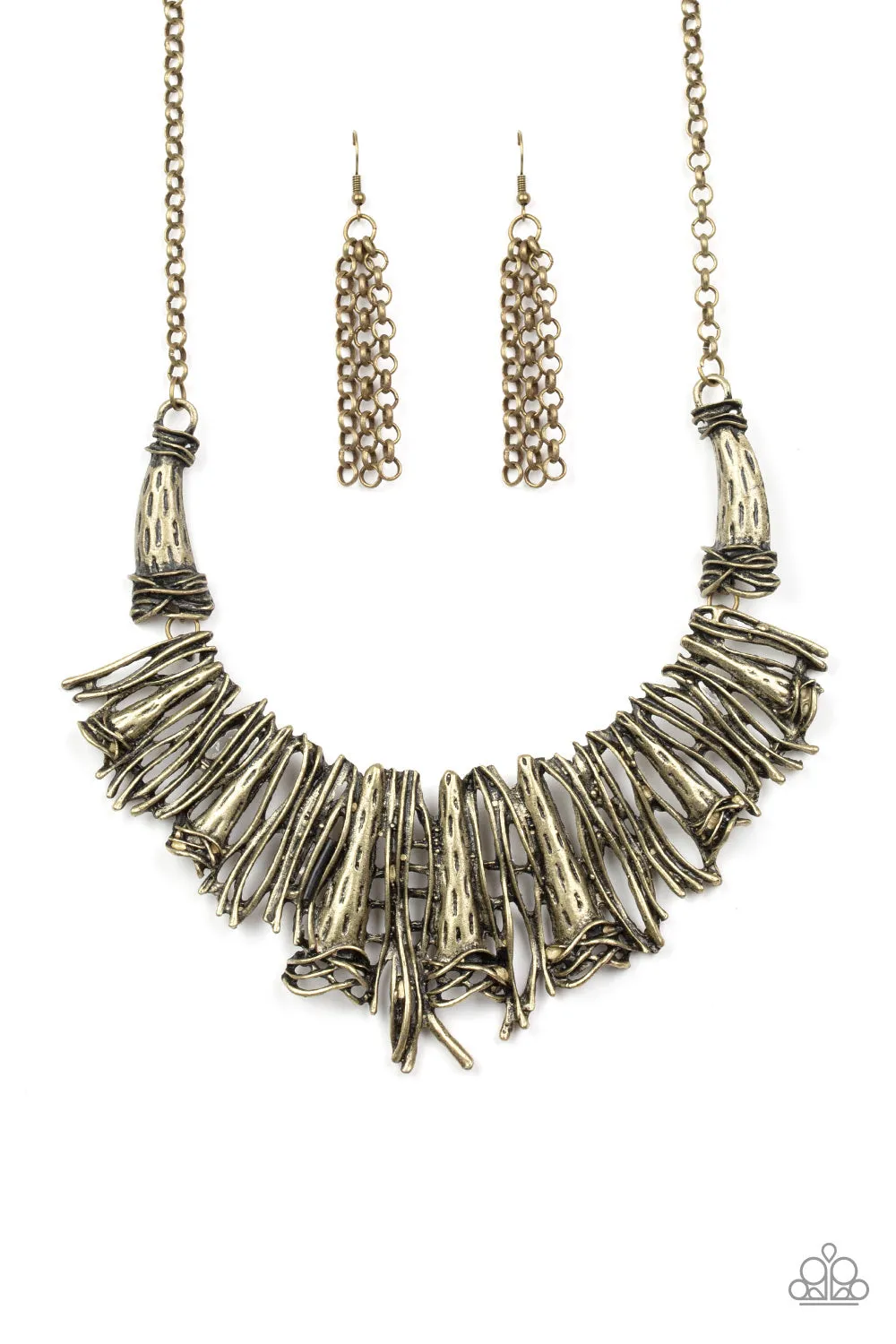 Paparazzi - In The MANE-stream - Brass Necklace