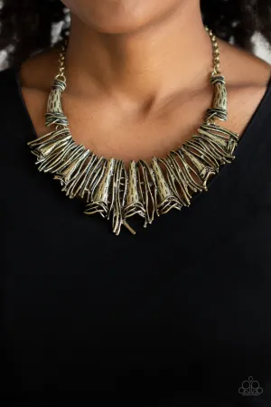 Paparazzi - In The MANE-stream - Brass Necklace