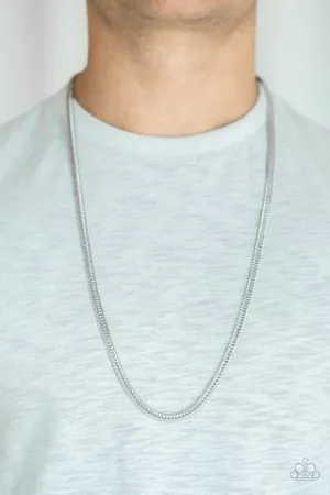 Paparazzi - Killer Crossover - Silver Necklace