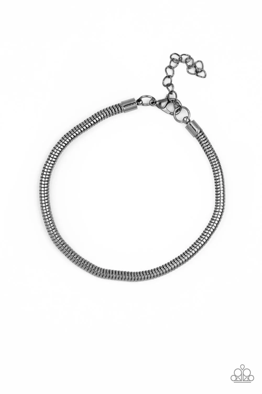 Paparazzi Winning - Black Bracelet