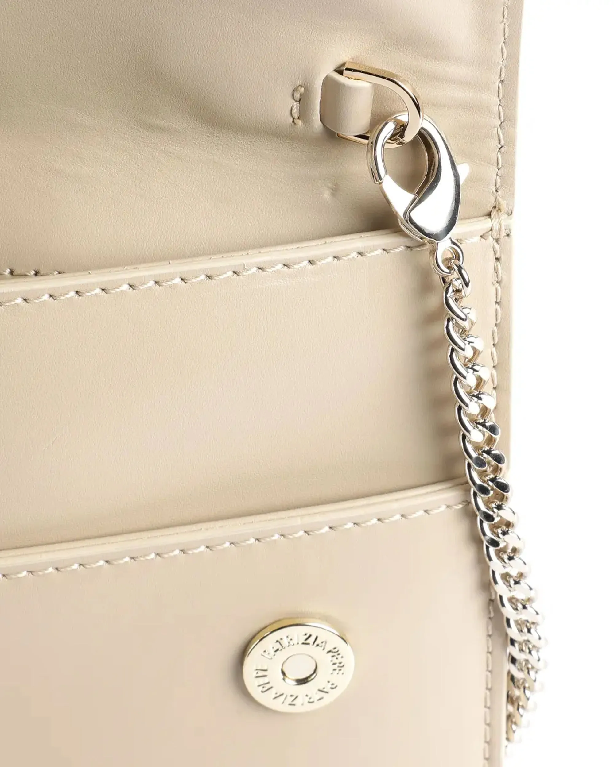 Patrizia Pepe Pochette Fly Beige