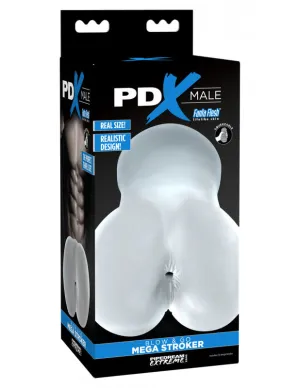 Pdx Male Blow and Go Mega Stroker Clear