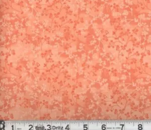 Peach Flower Fabric, Item No. 24022