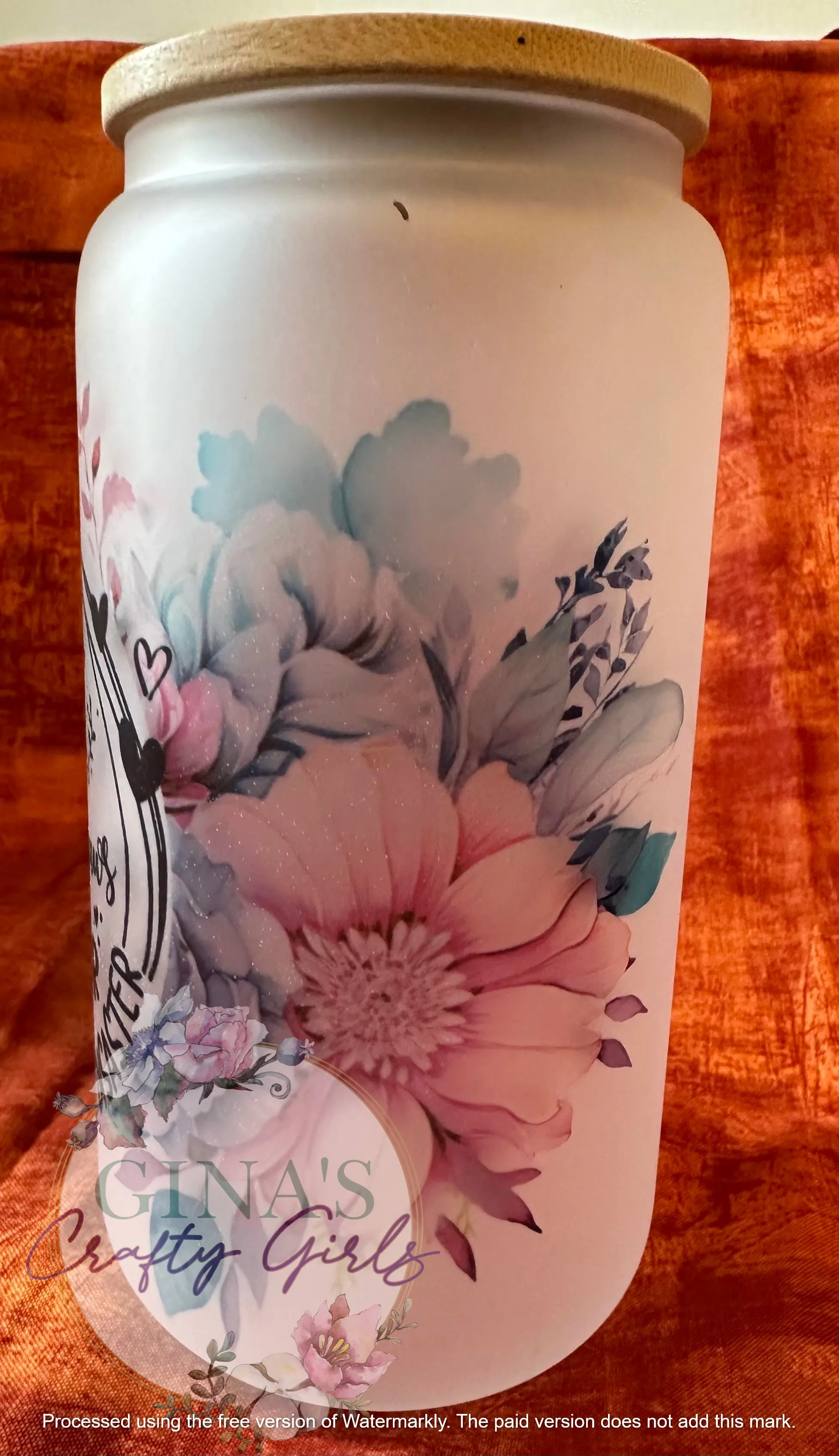 Perfectly Imperfect Glass Can Cup