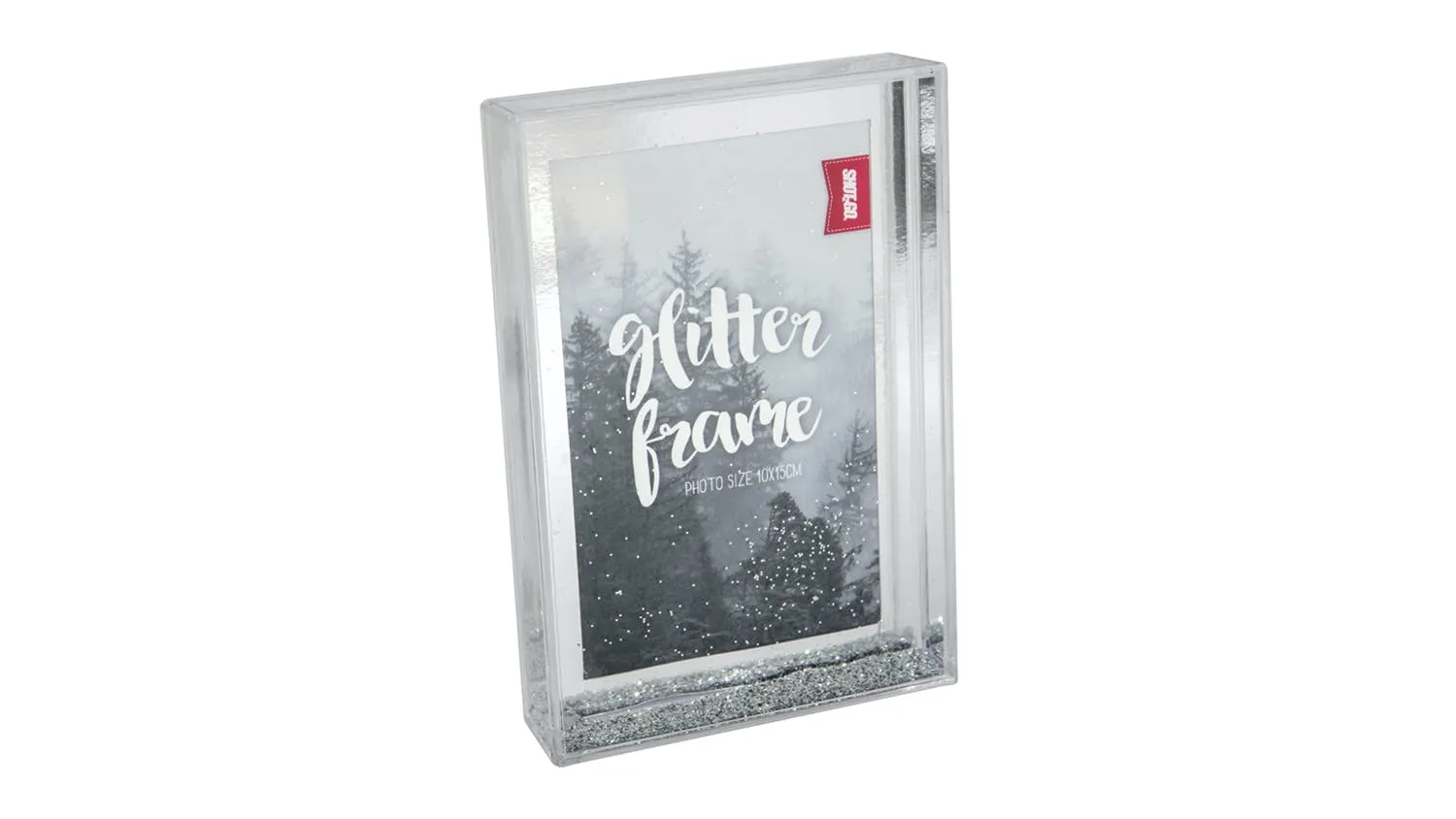 Photo Block Frame 6×4 Glitter (Various Colours)