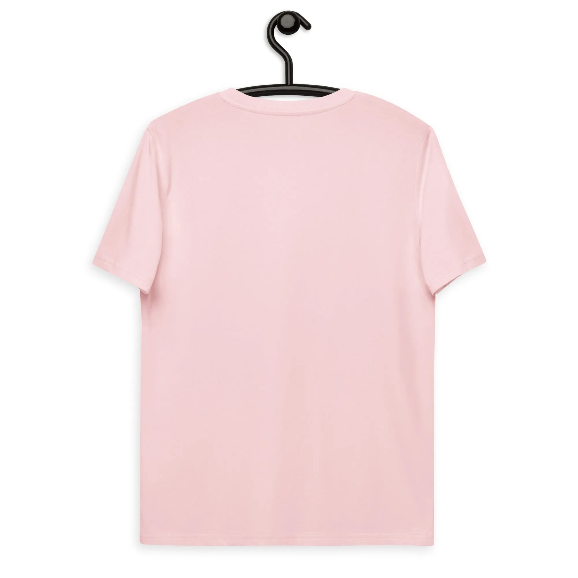 Pink Flowers - Unisex Organic Cotton T-Shirt