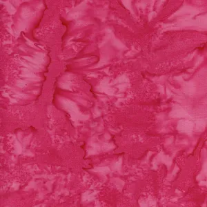 Pink (Geranium) Batik by Treasures, Item No. 23002