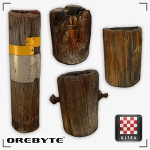 Post Wood Short Set