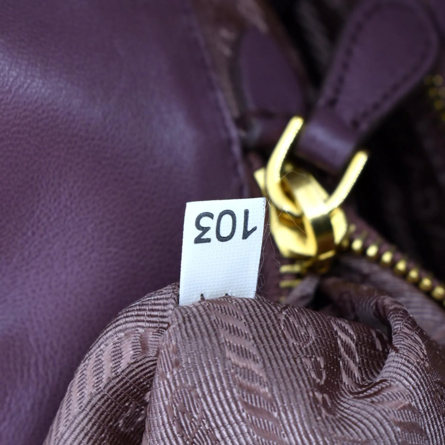 PRADA Tessuto Origami Pleated Ruffled Nylon Tote Bag Antico