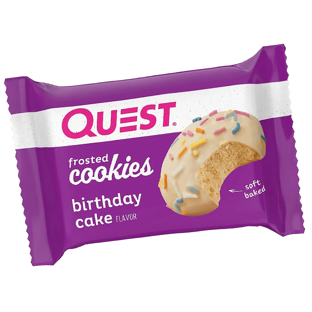 Protein Frosted Cookies Birthday Cake - 8x25g.