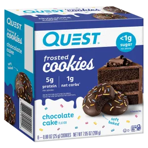Protein Frosted Cookies Chocolate Cake - 8x25g.