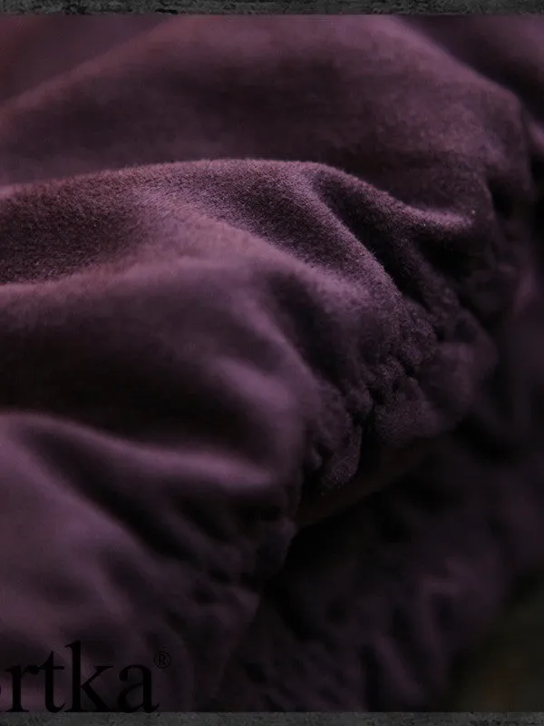 queen plum coat