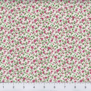 Quilters Calicos Pink Fabric 181 BTY