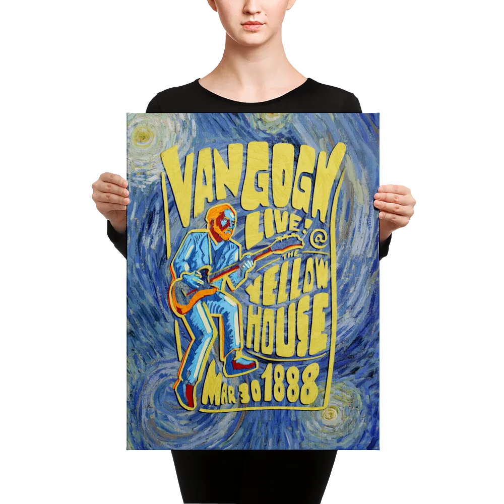 "Van Gogh Live!" Canvas
