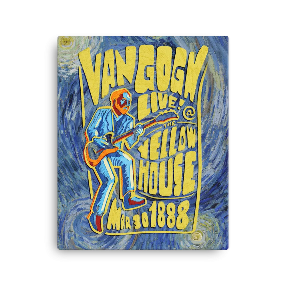 "Van Gogh Live!" Canvas