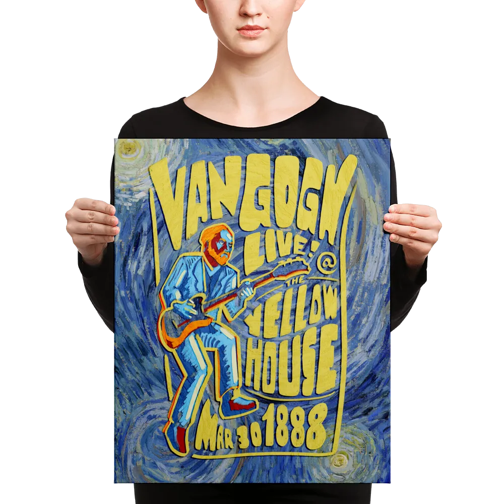"Van Gogh Live!" Canvas