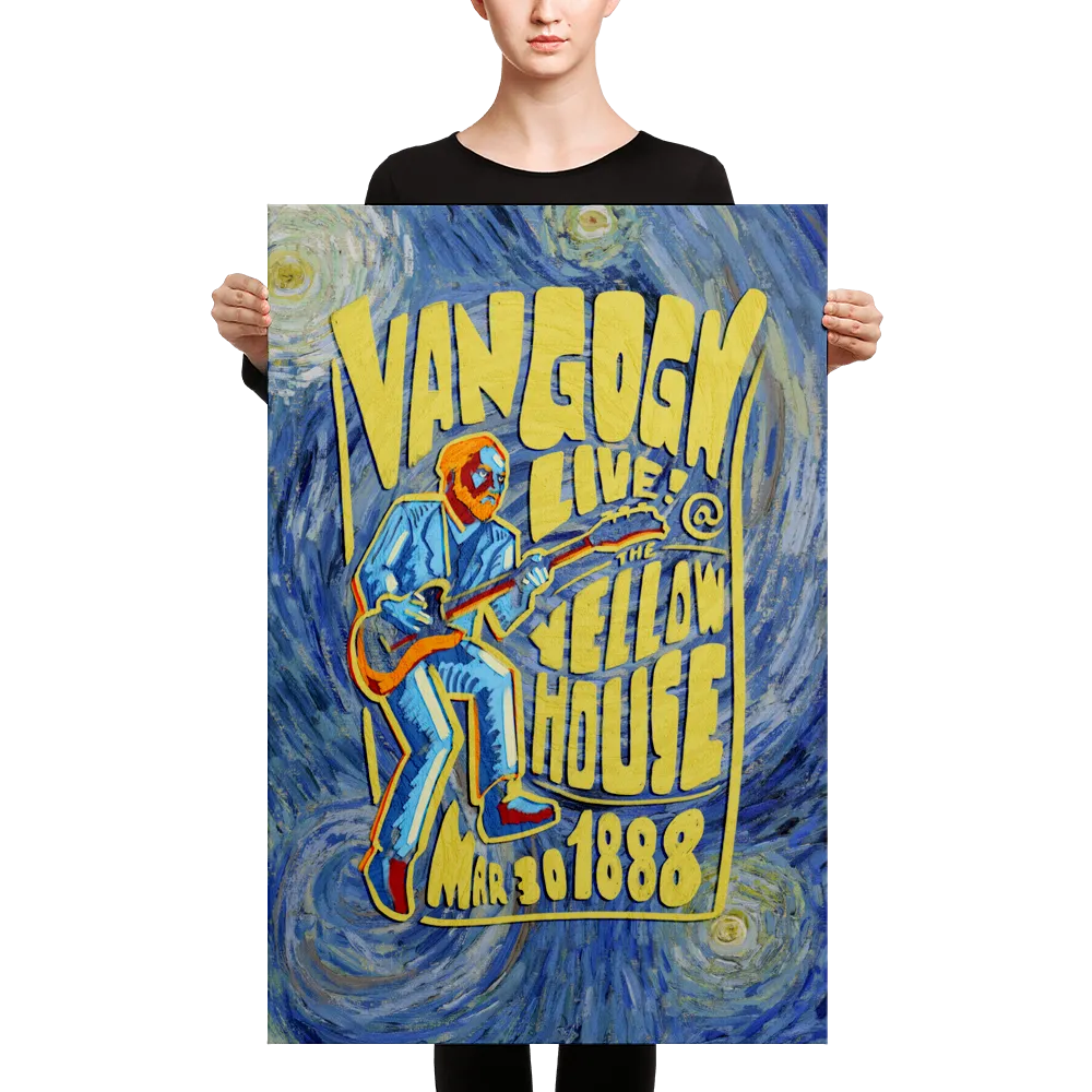"Van Gogh Live!" Canvas