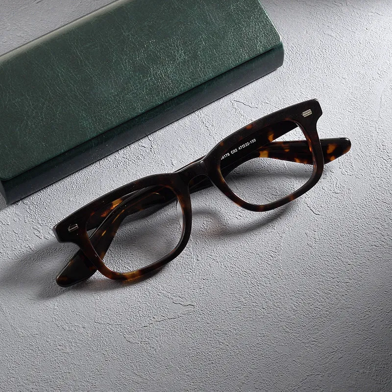 Radek Acetate Square Glasses Frames