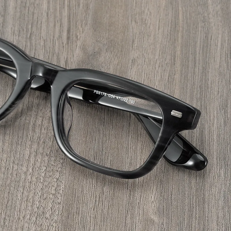 Radek Acetate Square Glasses Frames