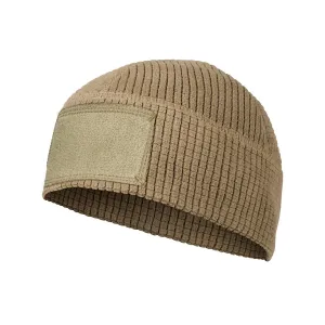 RANGE Beanie Cap - Grid Fleece - Coyote