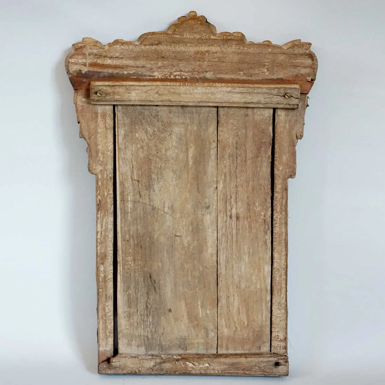 Rare Pair of Indo-Portuguese Silver and Teak Frames