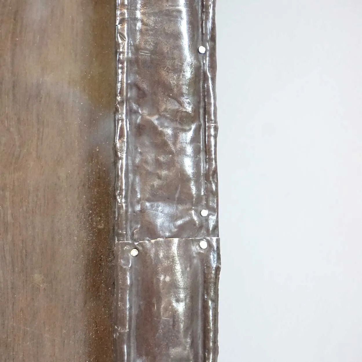 Rare Pair of Indo-Portuguese Silver and Teak Frames