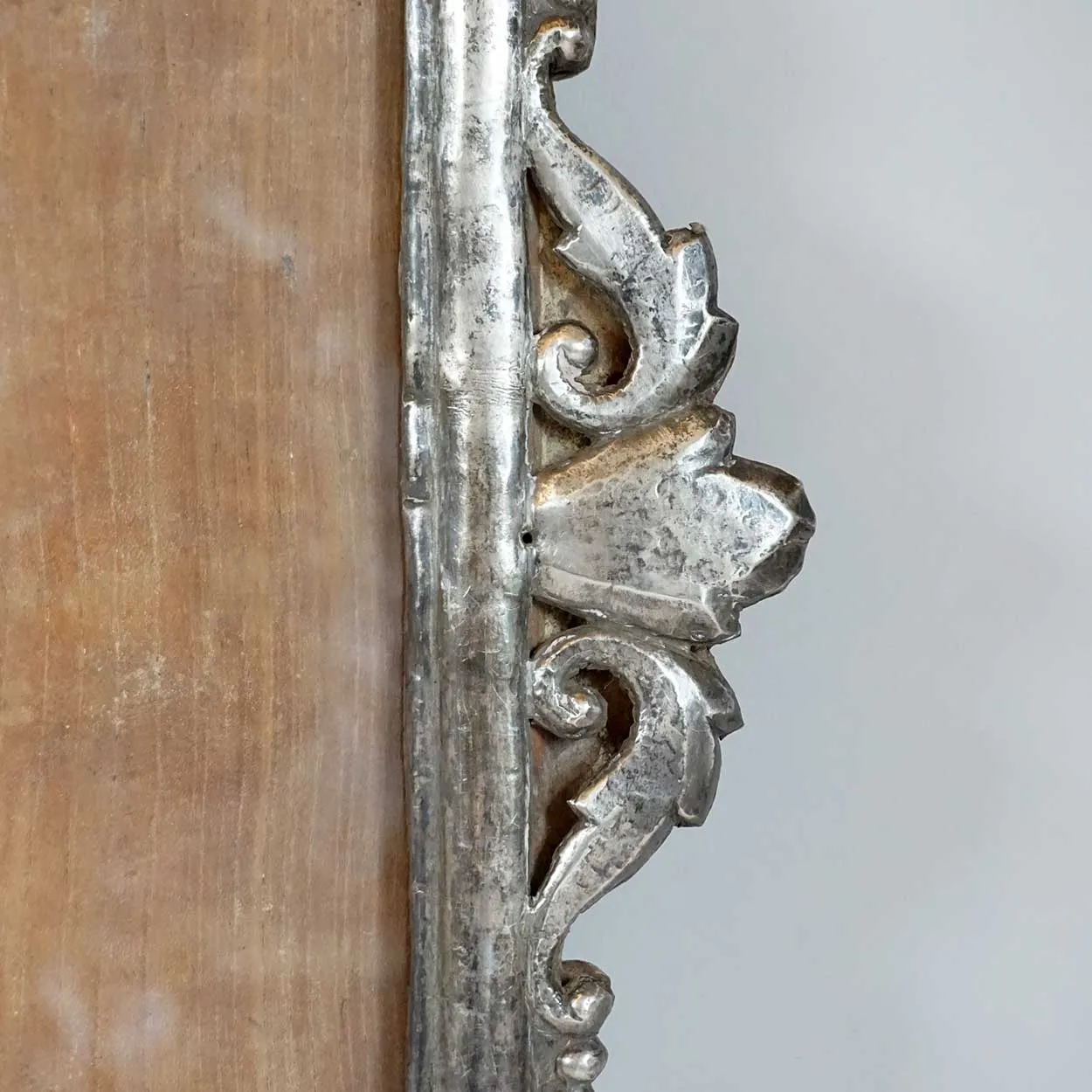 Rare Pair of Indo-Portuguese Silver Frames