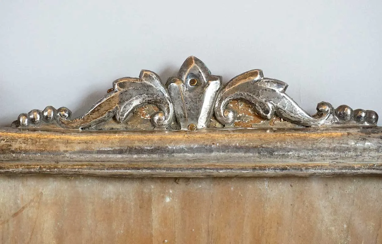Rare Pair of Indo-Portuguese Silver Frames