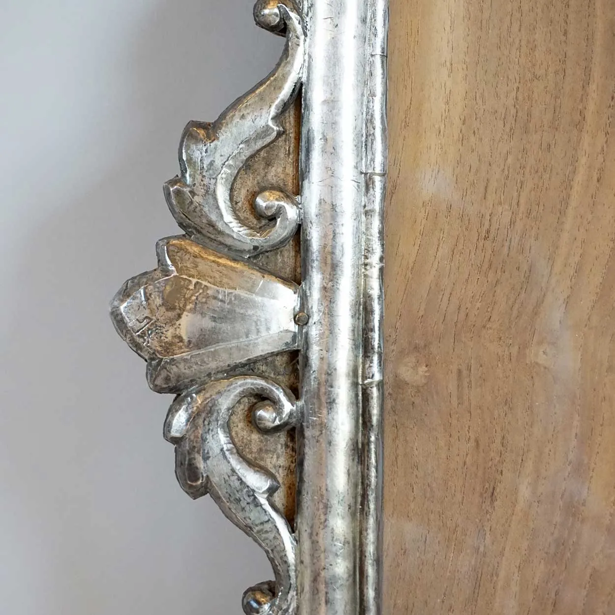 Rare Pair of Indo-Portuguese Silver Frames