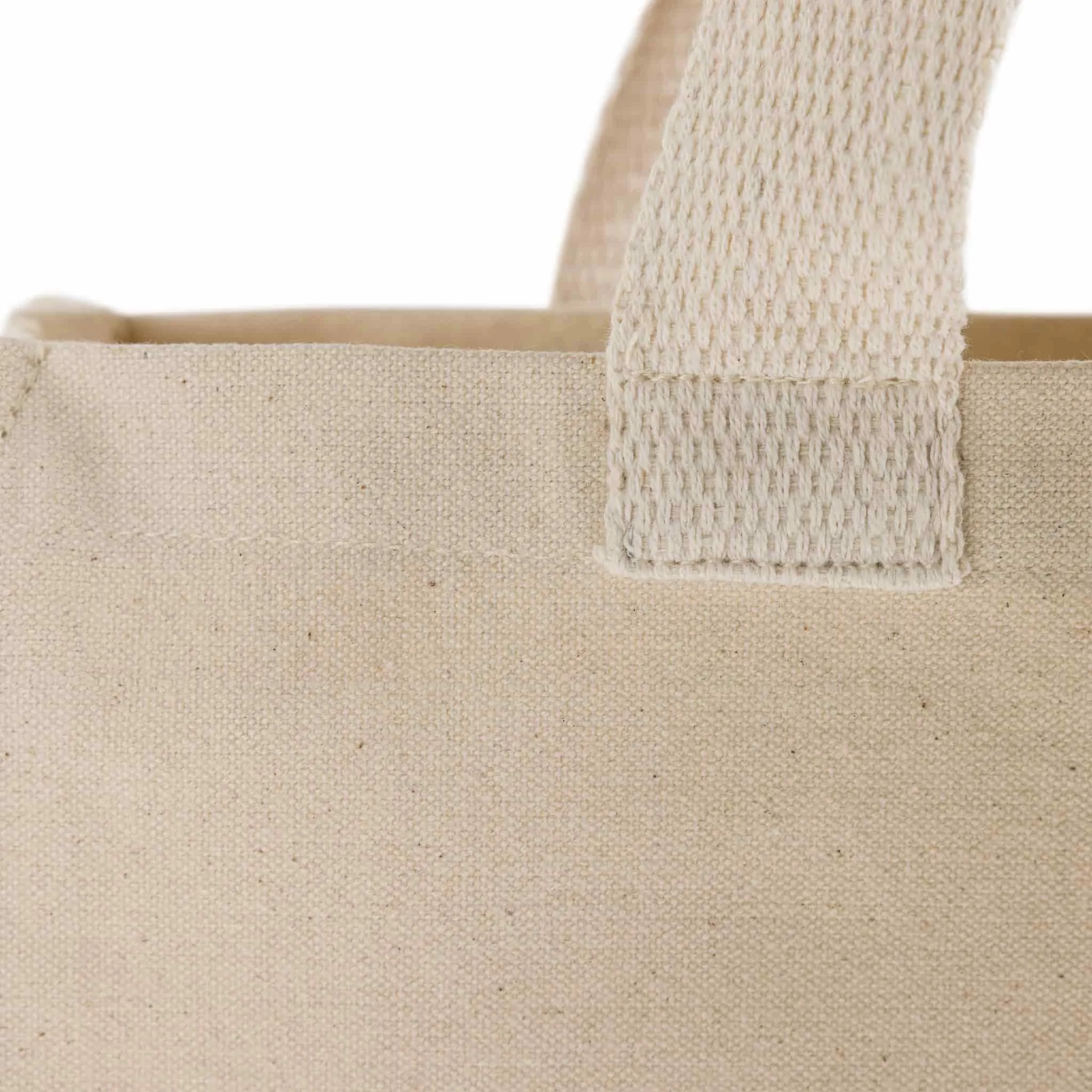 Recycled Canvas Trendy Shopper Tote
