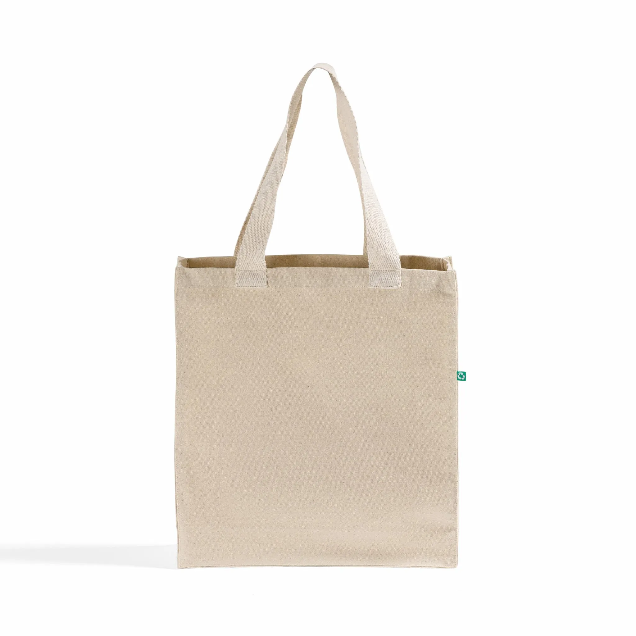 Recycled Canvas Trendy Shopper Tote