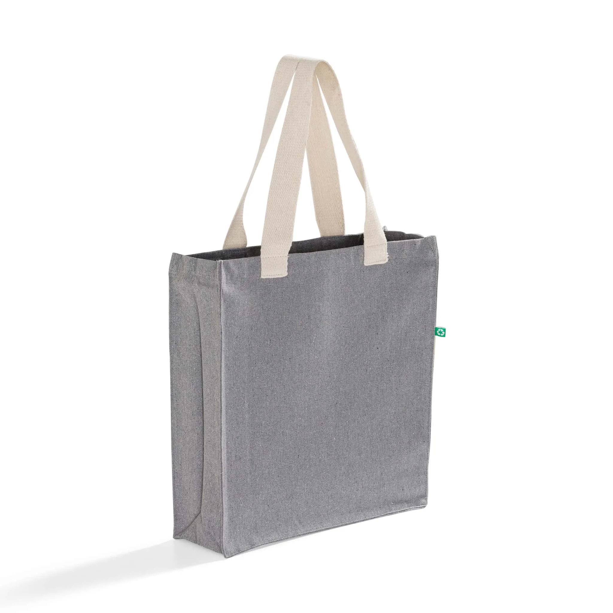 Recycled Canvas Trendy Shopper Tote