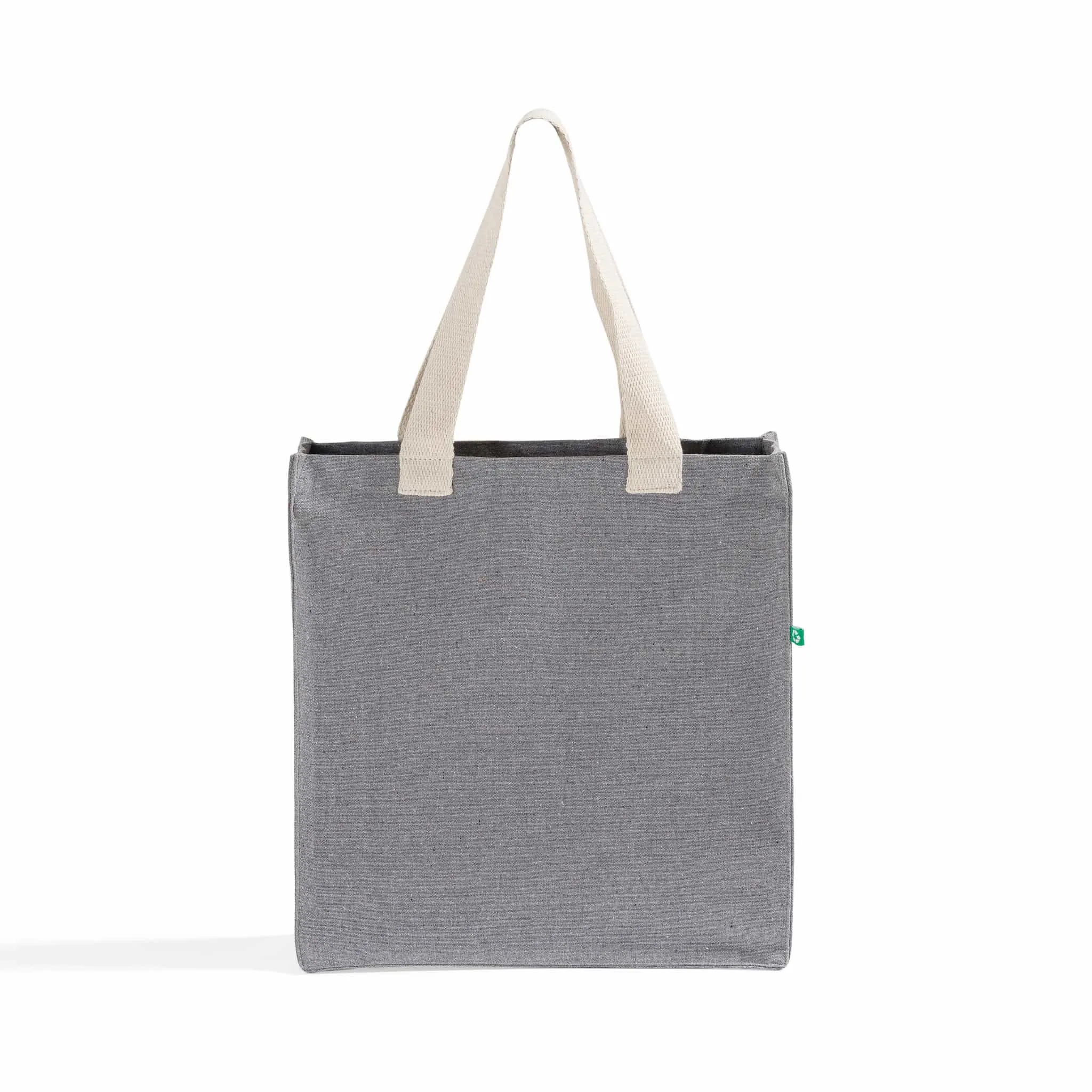 Recycled Canvas Trendy Shopper Tote