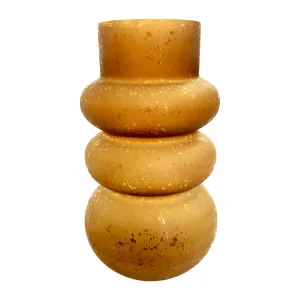 Recycled Glass Frosted Vase