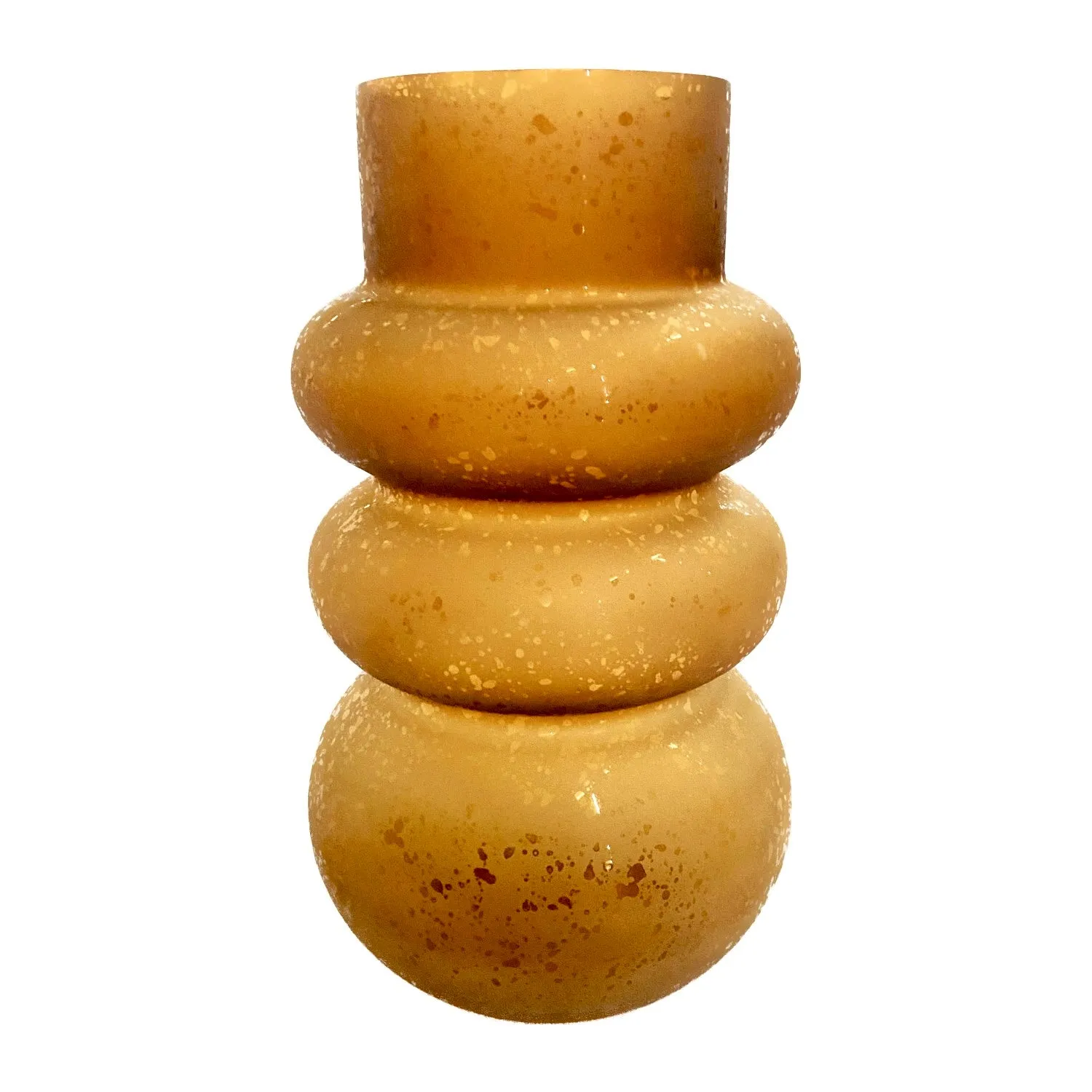 Recycled Glass Frosted Vase