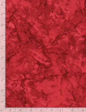 Red (Beet) Batik by Tonga Batiks Timeless Treasures Tonga-B7900