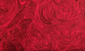 Red Marble Swirl Fabric, Item No. 18117