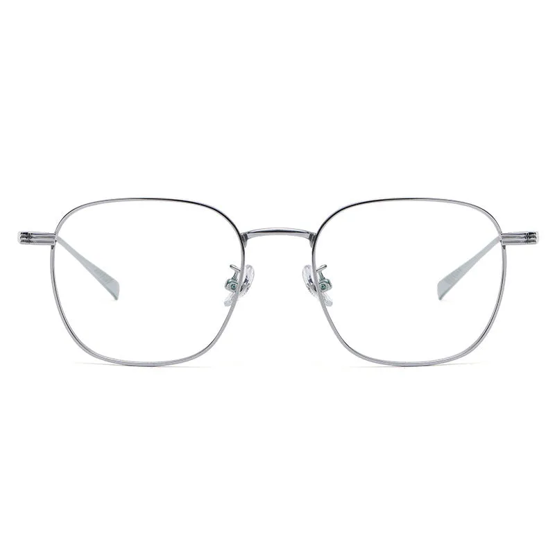 Retro Titanium Square Glasses Frame SM19013