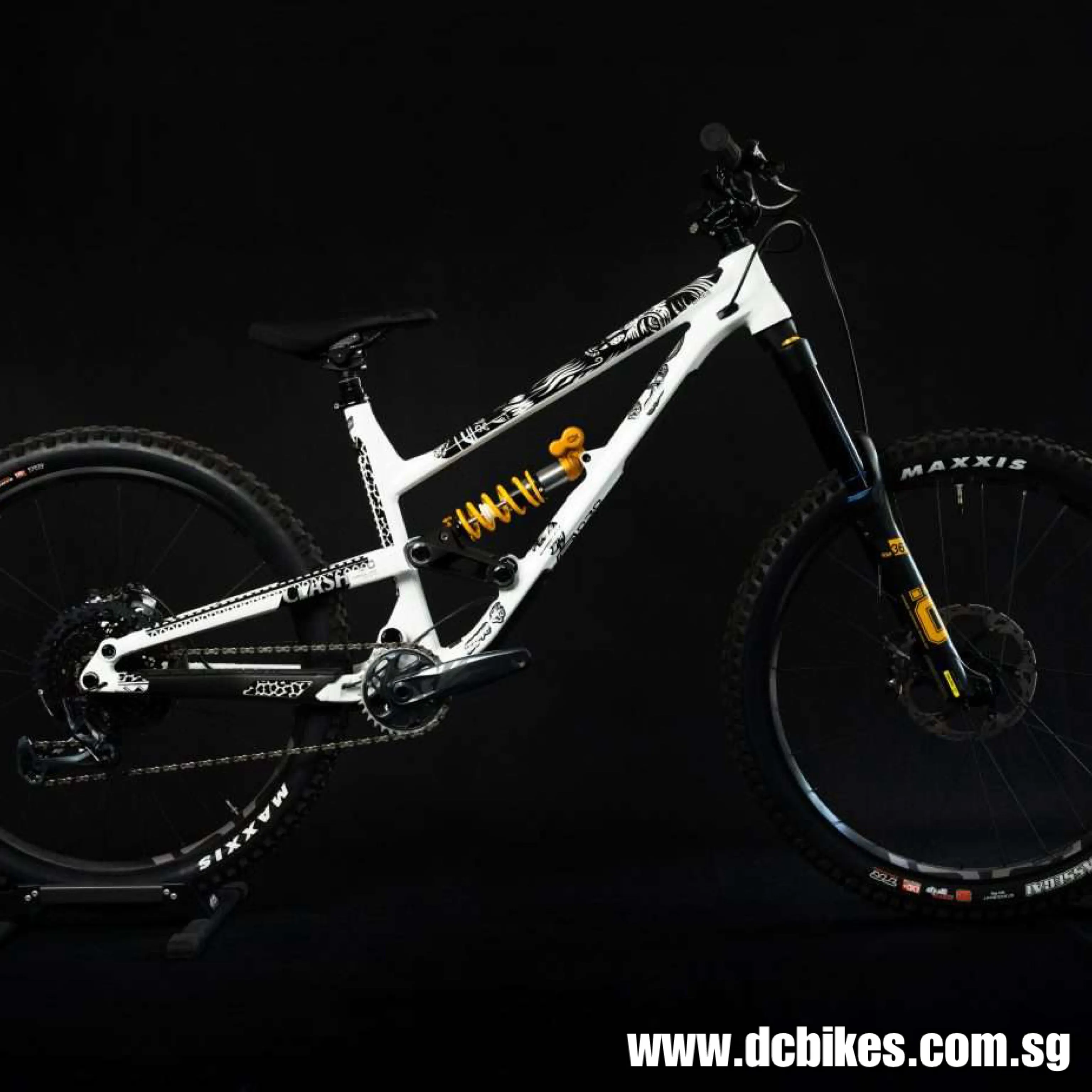RideWrap 40% Creator Protection Covered Matt | Gloss Frame Universal Bicycle Decal Kit