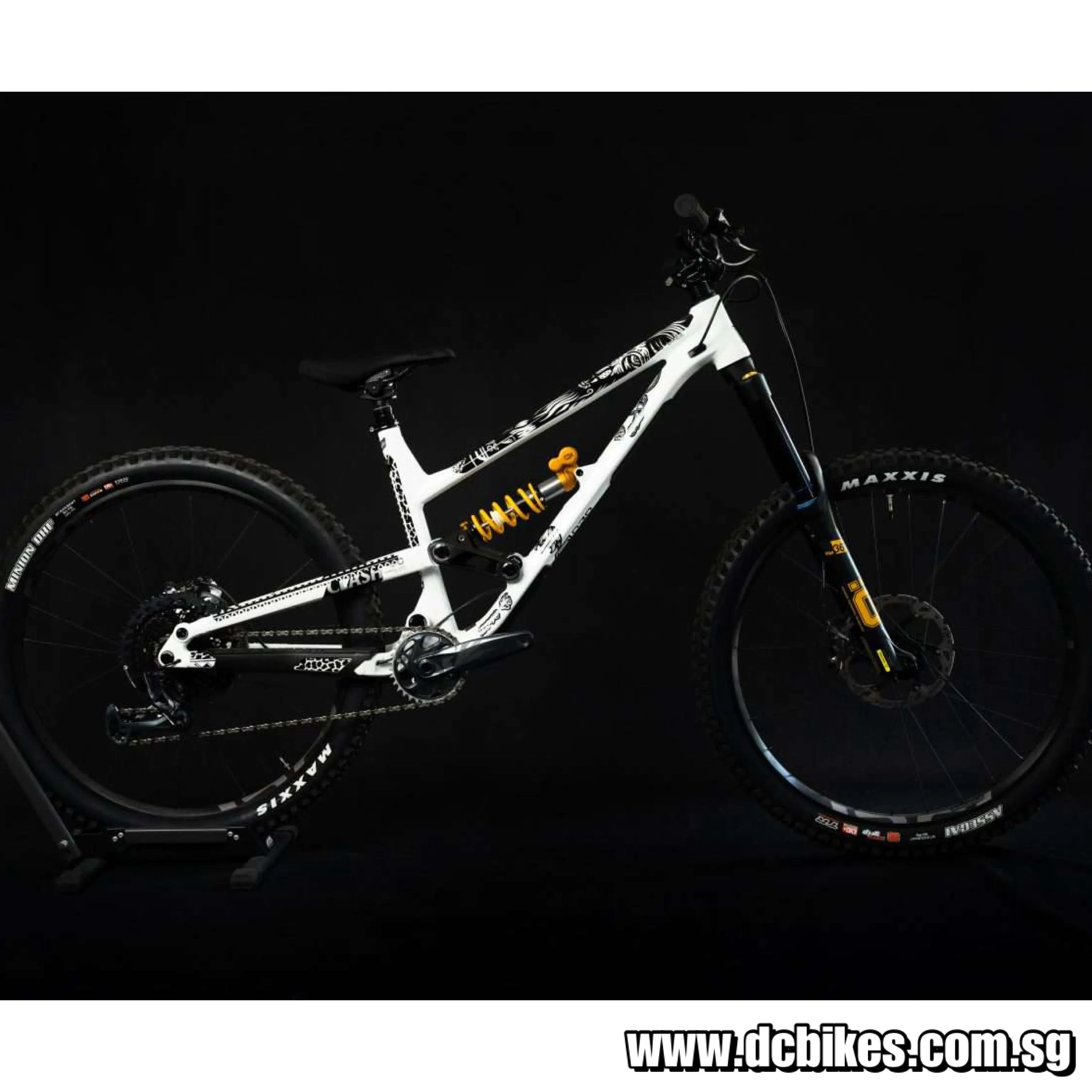 RideWrap 40% Creator Protection Covered Matt | Gloss Frame Universal Bicycle Decal Kit